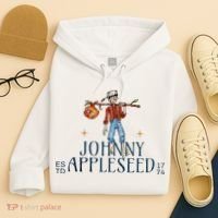 Johnny Appleseed Apple Day Sept 26 Orchard Nursery Hoodie thumb 4