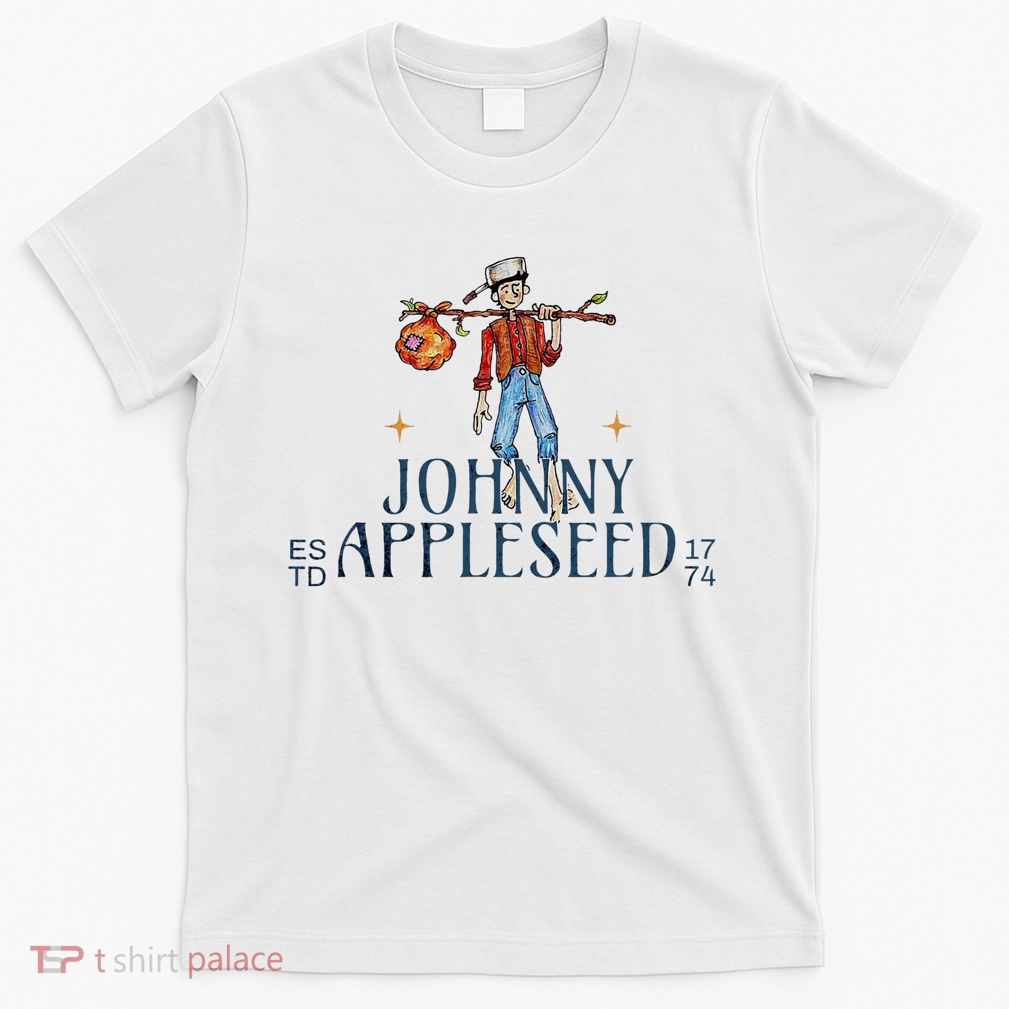 Johnny Appleseed Apple Day Sept 26 Orchard Nursery T-Shirt