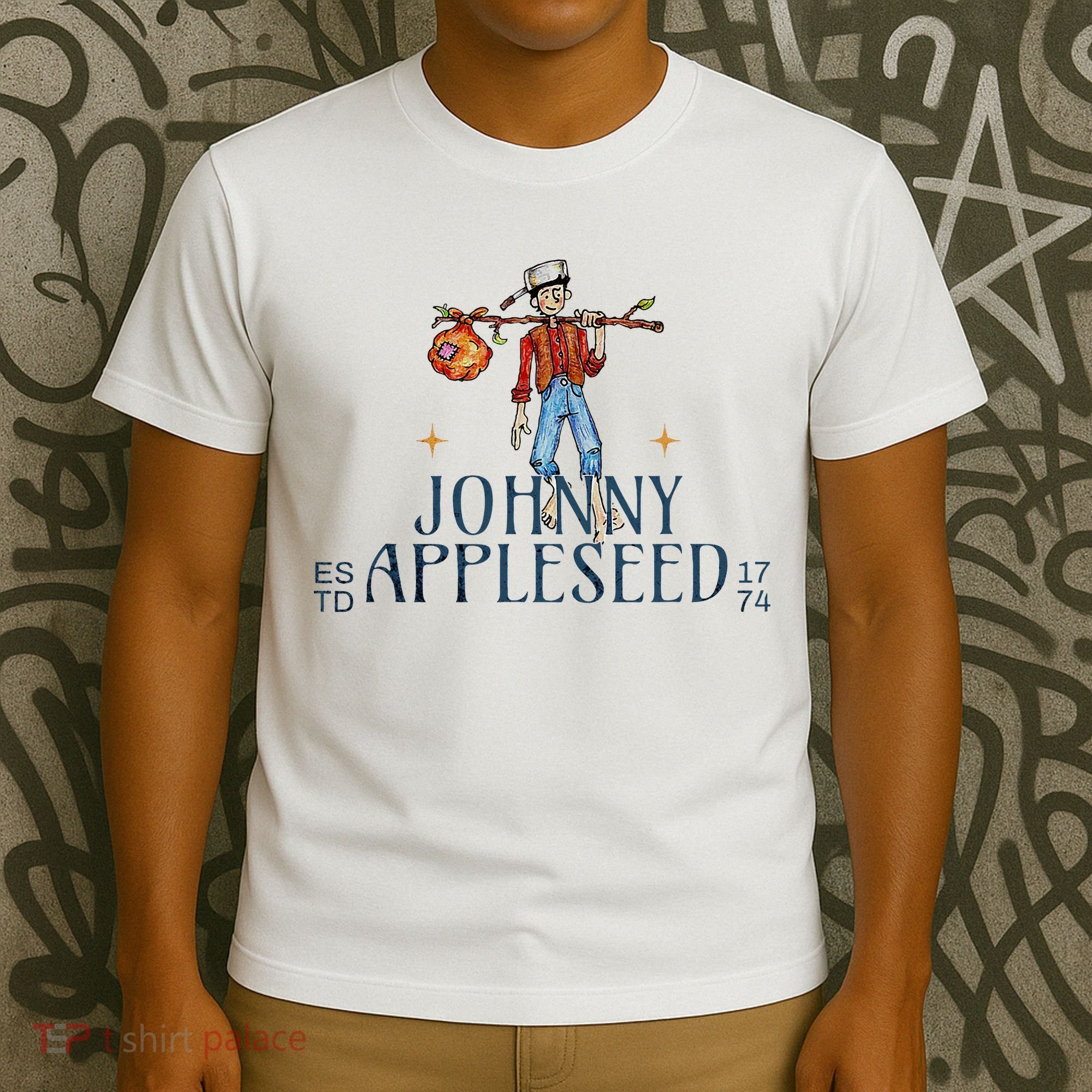 Johnny Appleseed Apple Day Sept 26 Orchard Nursery T-Shirt