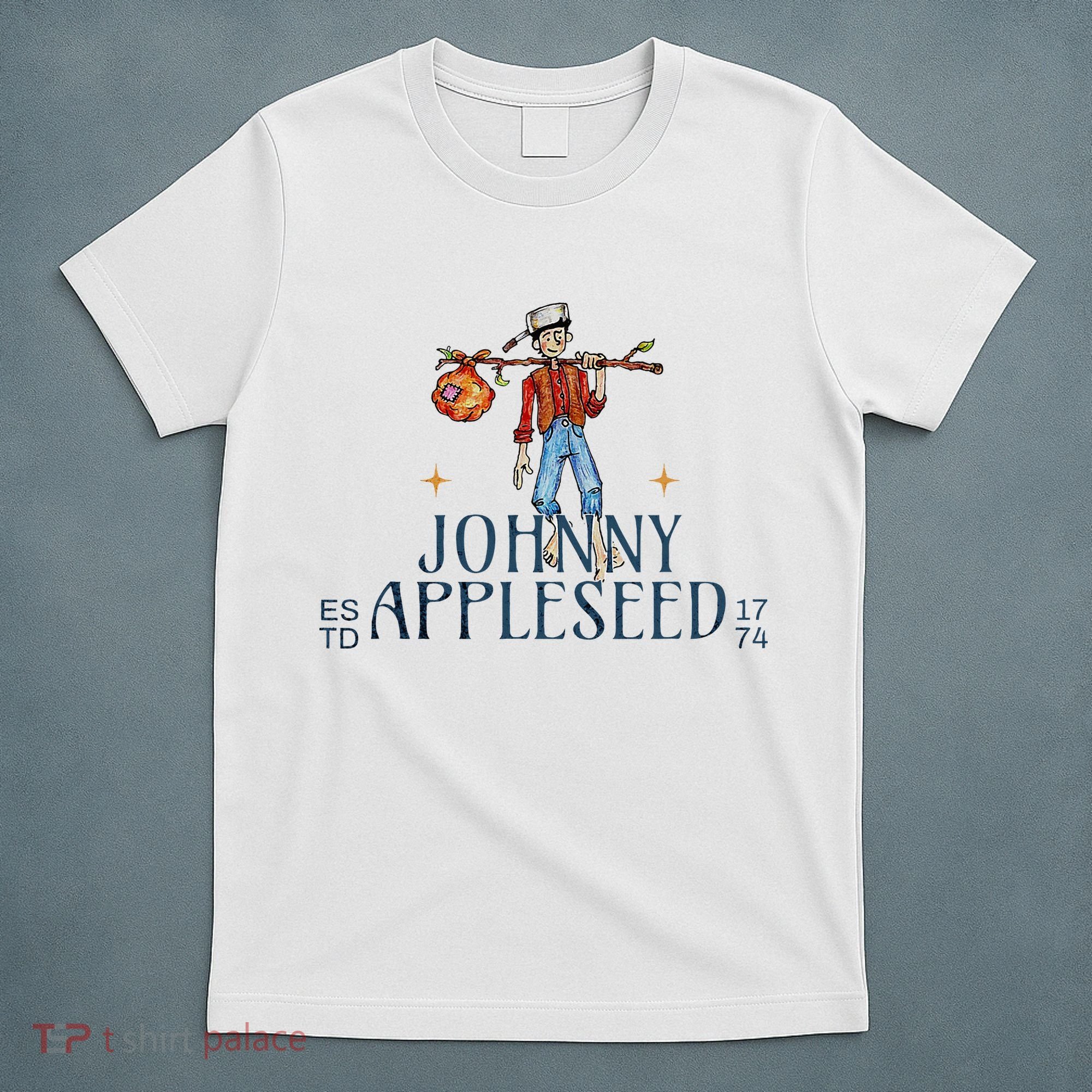Johnny Appleseed Apple Day Sept 26 Orchard Nursery T-Shirt