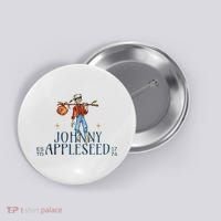 Johnny Appleseed Apple Day Sept 26 Orchard Nursery Button thumb 0