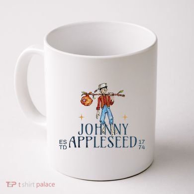 Johnny Appleseed Apple Day Sept 26 Orchard Nursery Coffee Mug