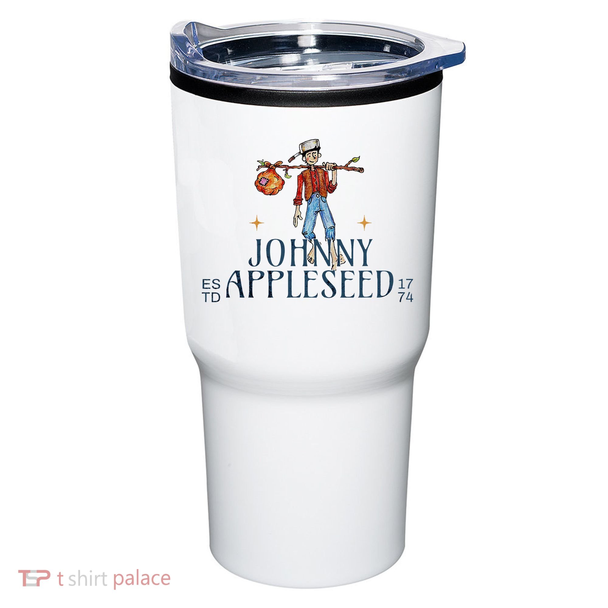 Johnny Appleseed Apple Day Sept 26 Orchard Nursery Tumbler