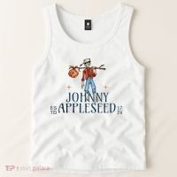 Johnny Appleseed Apple Day Sept 26 Orchard Nursery Tank Top thumb 2