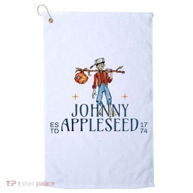 Johnny Appleseed Apple Day Sept 26 Orchard Nursery Golf Towel