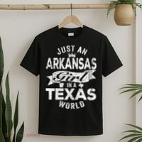 Just An Arkansas Girl In A Texas World T-Shirt thumb 2