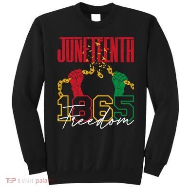 Juneteenth African American Freedom Black Pride Juneteenth Sweatshirt