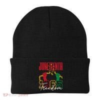 Juneteenth African American Freedom Black Pride Juneteenth Beanie thumb 0