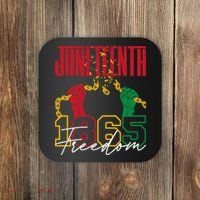 Juneteenth African American Freedom Black Pride Juneteenth Coaster thumb 0