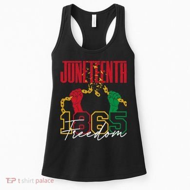 Juneteenth African American Freedom Black Pride Juneteenth Women's Tank Top
