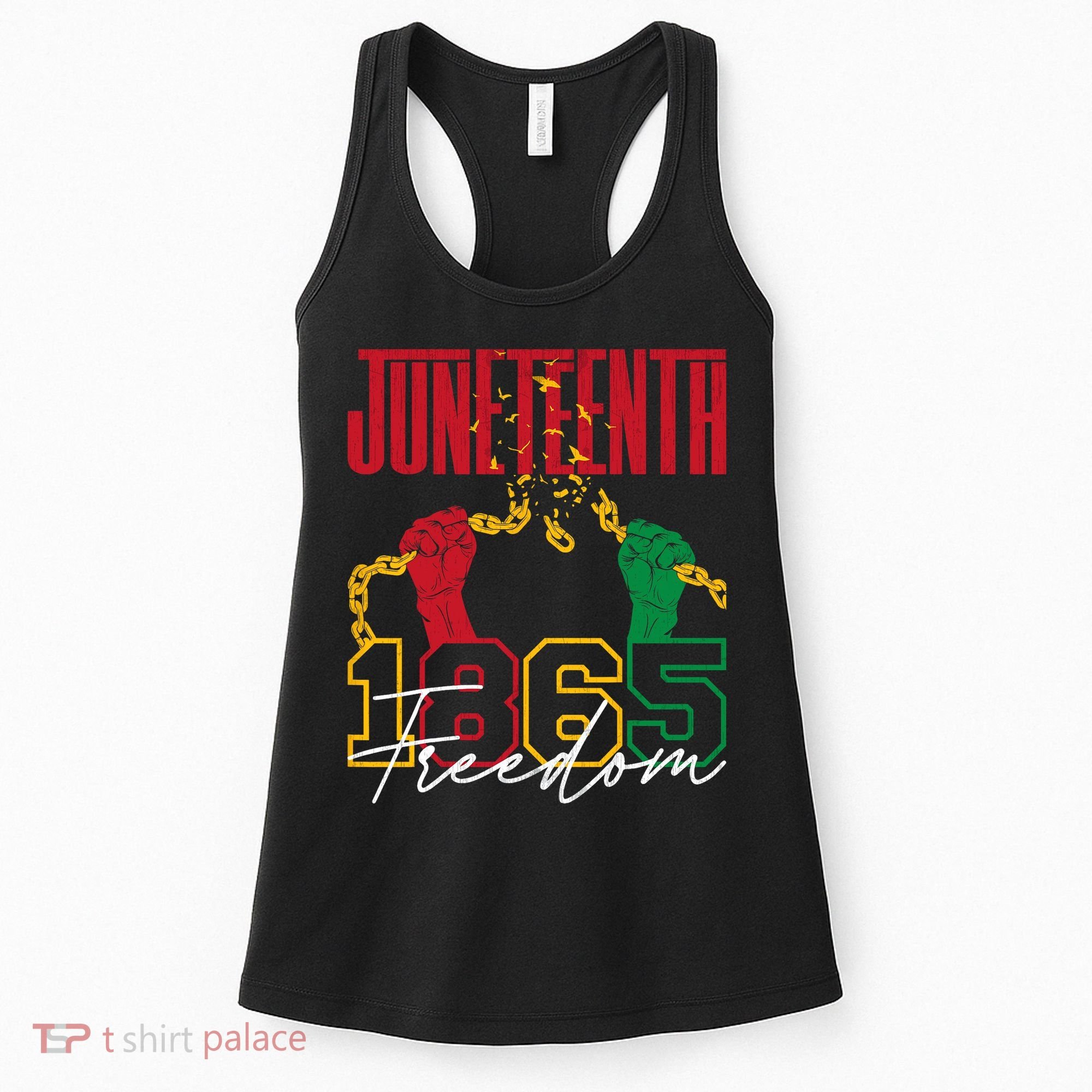 Juneteenth African American Freedom Black Pride Juneteenth Women's Tank Top