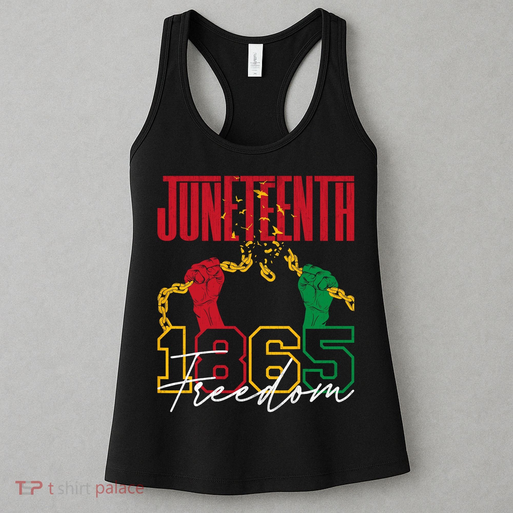 Juneteenth African American Freedom Black Pride Juneteenth Women's Tank Top