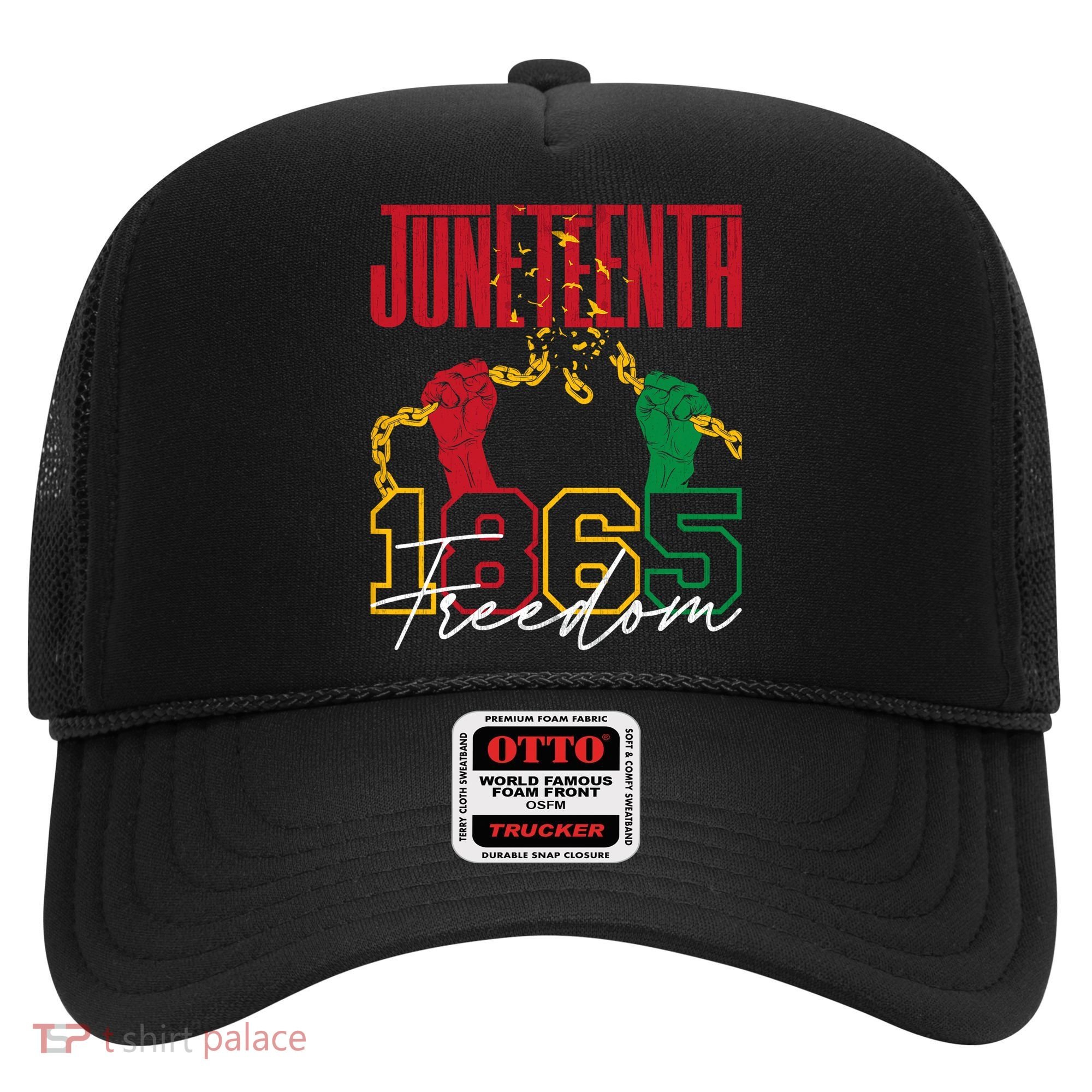 Juneteenth African American Freedom Black Pride Juneteenth Hat
