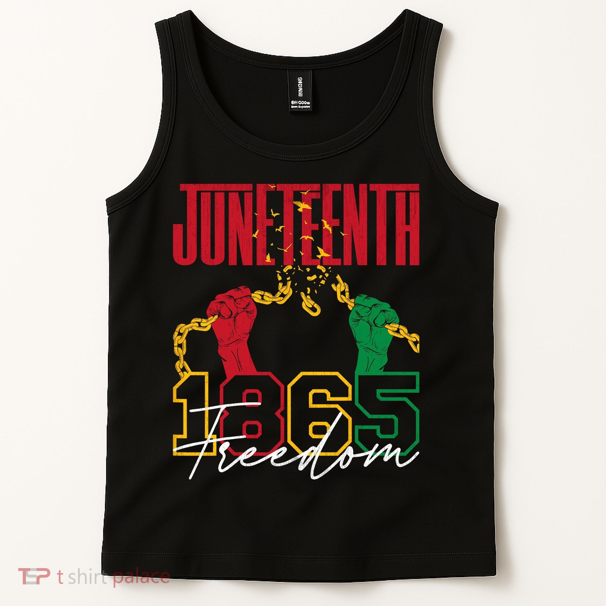 Juneteenth African American Freedom Black Pride Juneteenth Tank Top