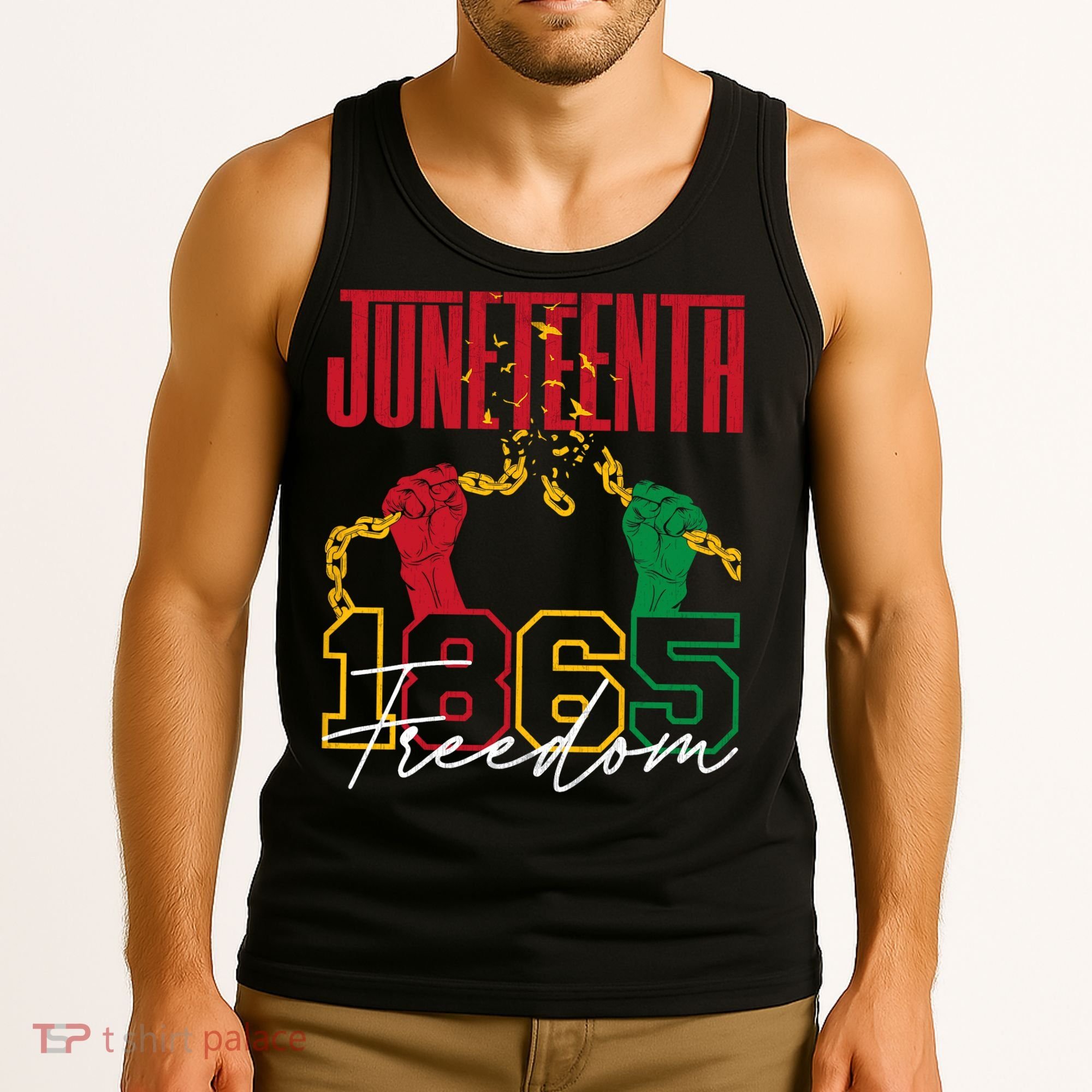 Juneteenth African American Freedom Black Pride Juneteenth Tank Top