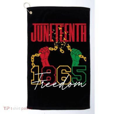 Juneteenth African American Freedom Black Pride Juneteenth Golf Towel