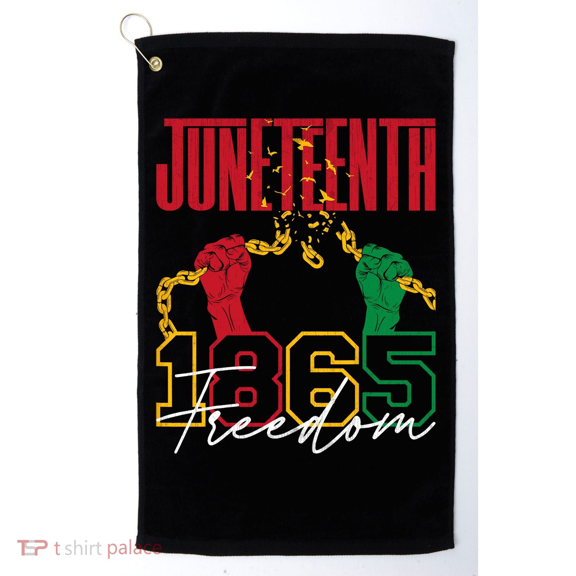 Juneteenth African American Freedom Black Pride Juneteenth Golf Towel