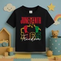 Juneteenth African American Freedom Black Pride Juneteenth Toddler T-Shirt thumb 3