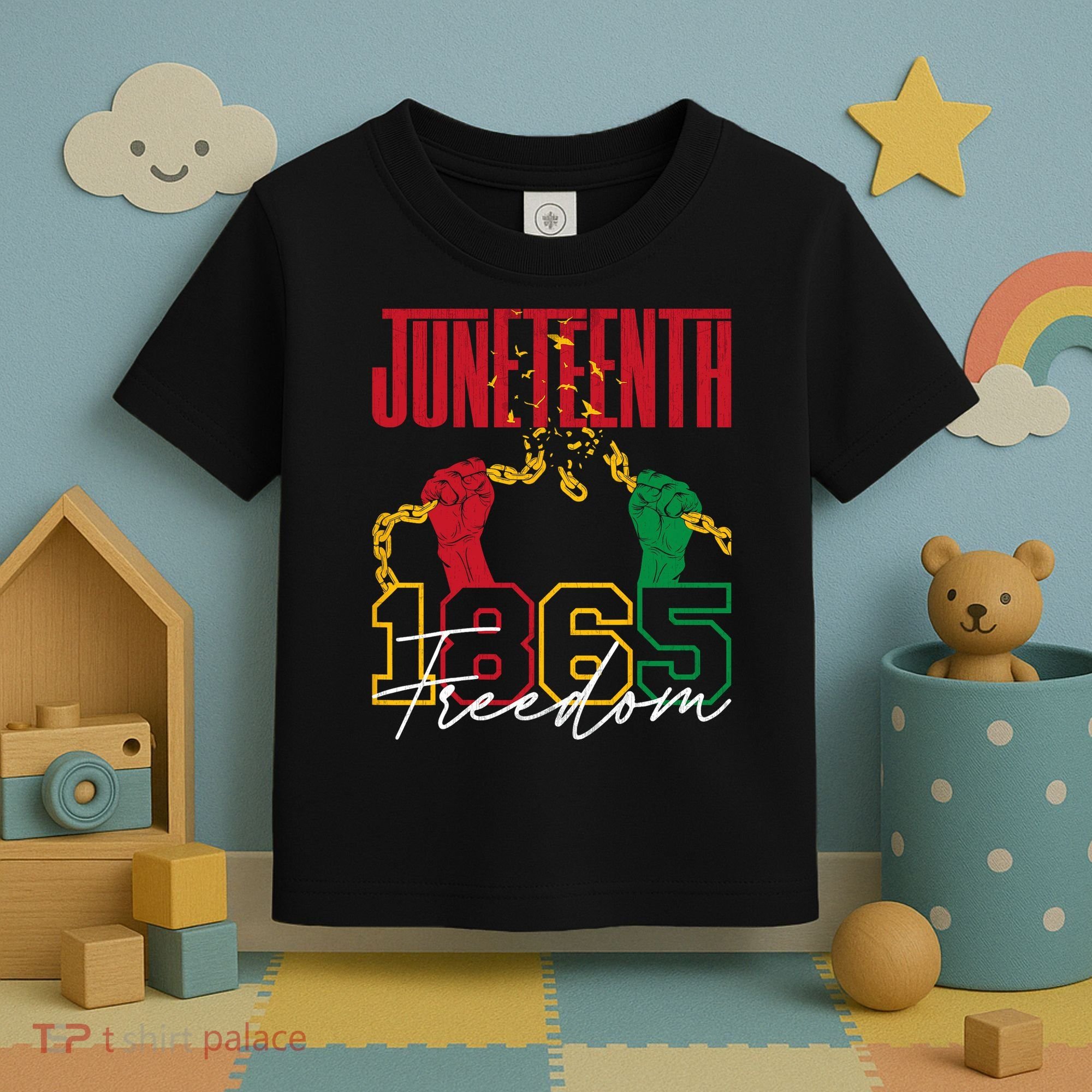 Juneteenth African American Freedom Black Pride Juneteenth Toddler T-Shirt