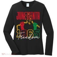 Juneteenth African American Freedom Black Pride Juneteenth Women's Long Sleeve Shirt thumb 0
