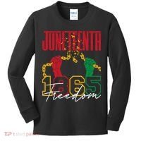 Juneteenth African American Freedom Black Pride Juneteenth Kids Long Sleeve Shirt thumb 0