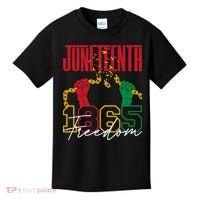 Juneteenth African American Freedom Black Pride Juneteenth Kids T-Shirt thumb 0
