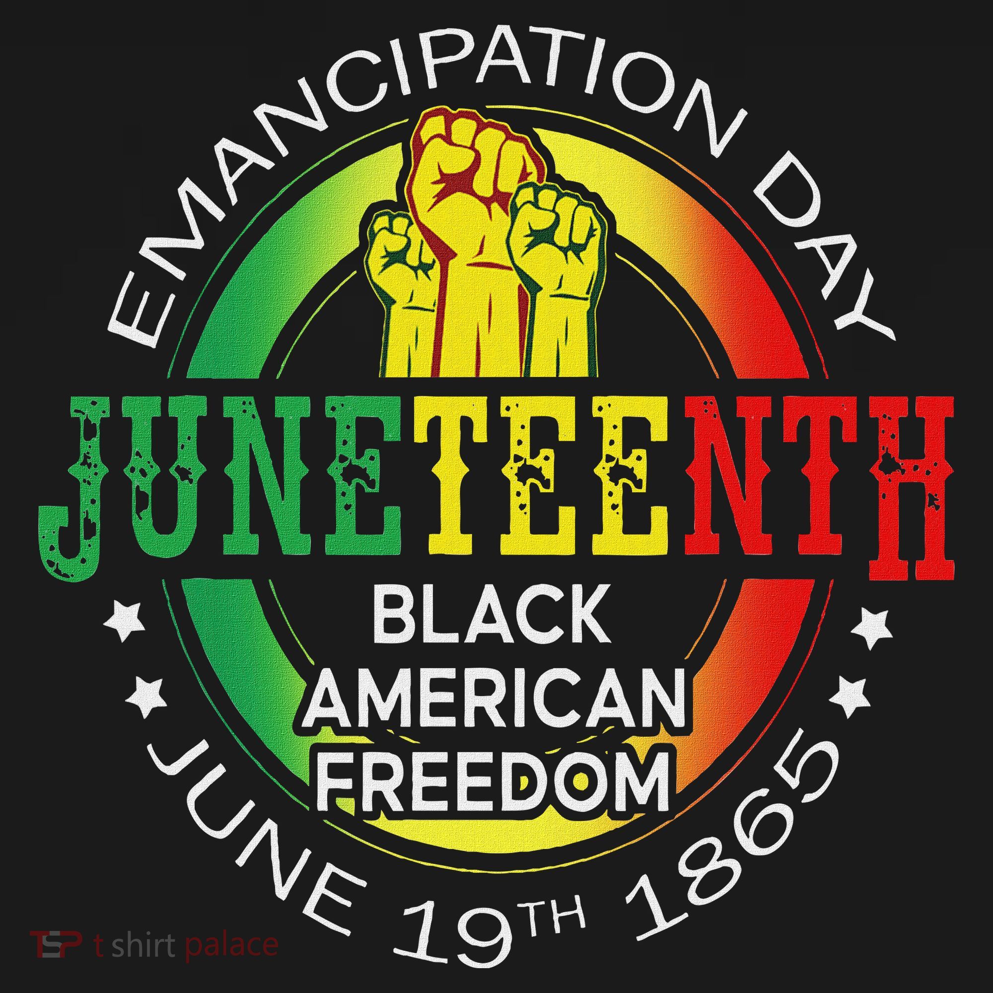 Junenth African American Freedom 1865 Black History Month Women's Hoodie