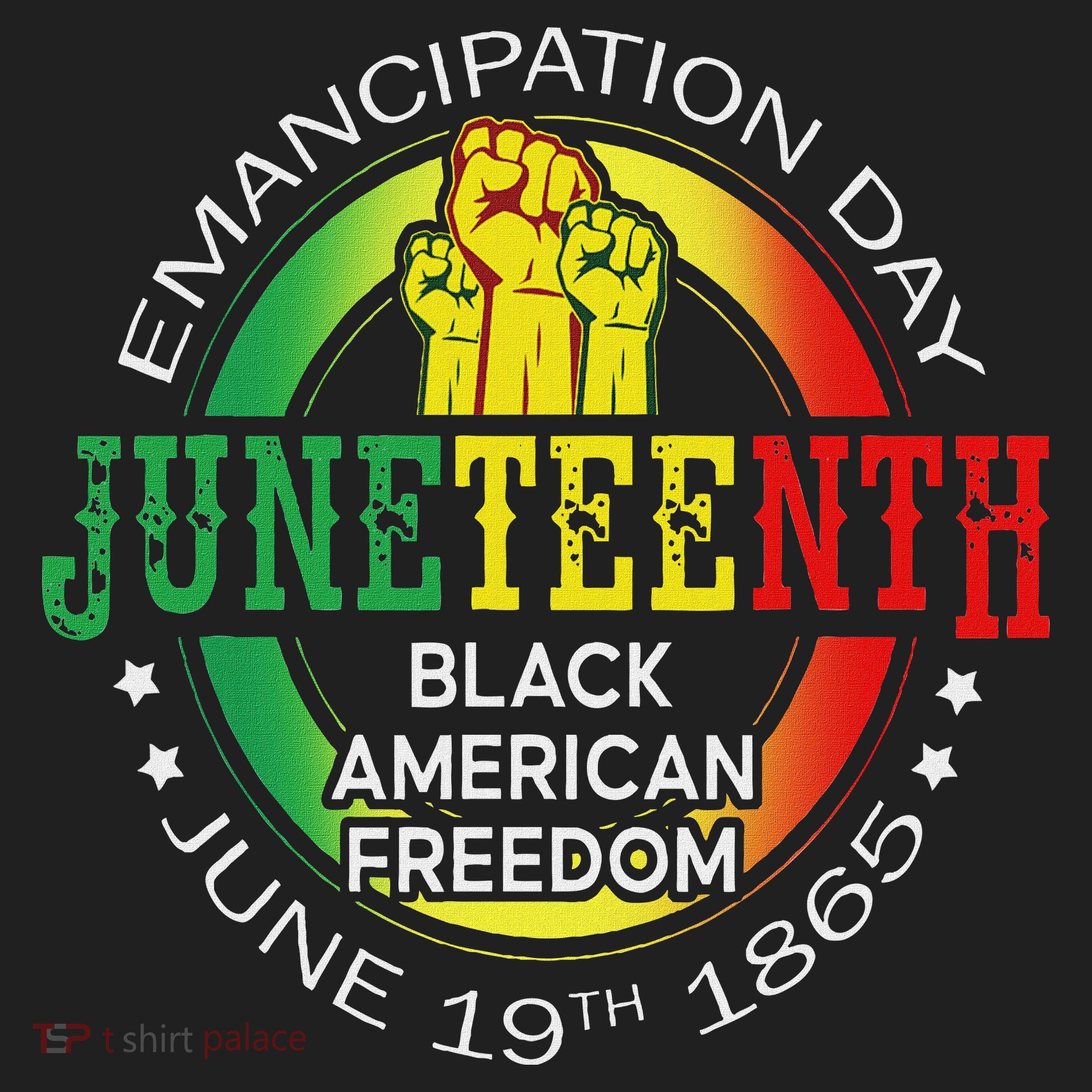 Junenth African American Freedom 1865 Black History Month Hat
