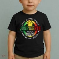 Junenth African American Freedom 1865 Black History Month Toddler T-Shirt thumb 2