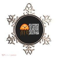 Jellyfishes Are Awesome I'm Awesome I'm a Jellyfish Ornament thumb 0
