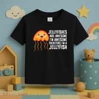 Jellyfishes Are Awesome I'm Awesome I'm a Jellyfish Toddler T-Shirt thumb 3