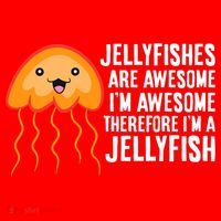 Jellyfishes Are Awesome I'm Awesome I'm a Jellyfish Santa Hat thumb 1