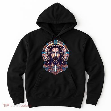 Jesus Abstract Art Hoodie