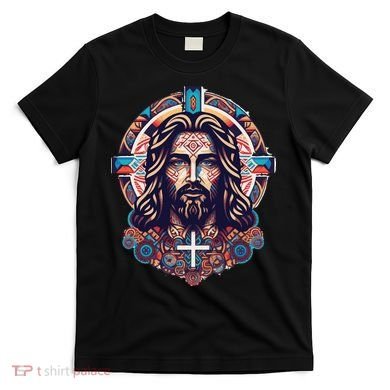 Jesus Abstract Art T-Shirt