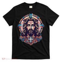 Jesus Abstract Art T-Shirt thumb 0