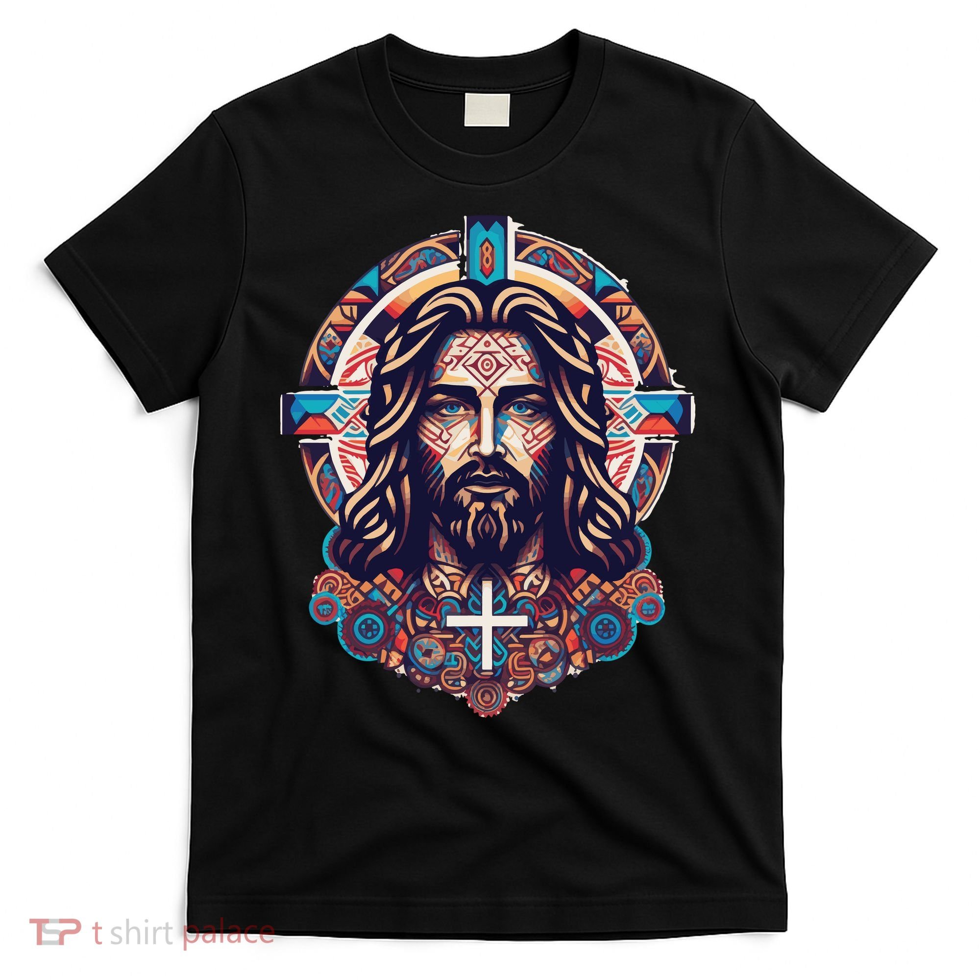 Jesus Abstract Art T-Shirt