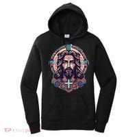 Jesus Abstract Art Women's Hoodie thumb 0