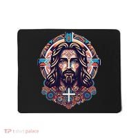 Jesus Abstract Art Mousepad thumb 0