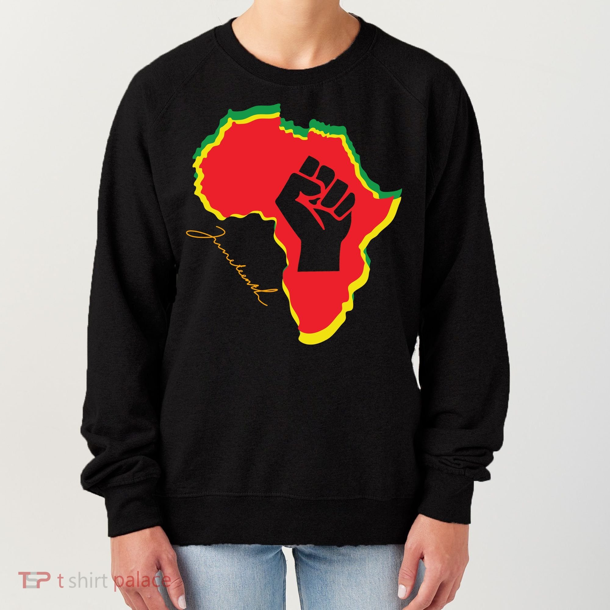 Juneteenth African American Pride Women's Sweatshirt