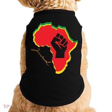 Juneteenth African American Pride Doggie Tank