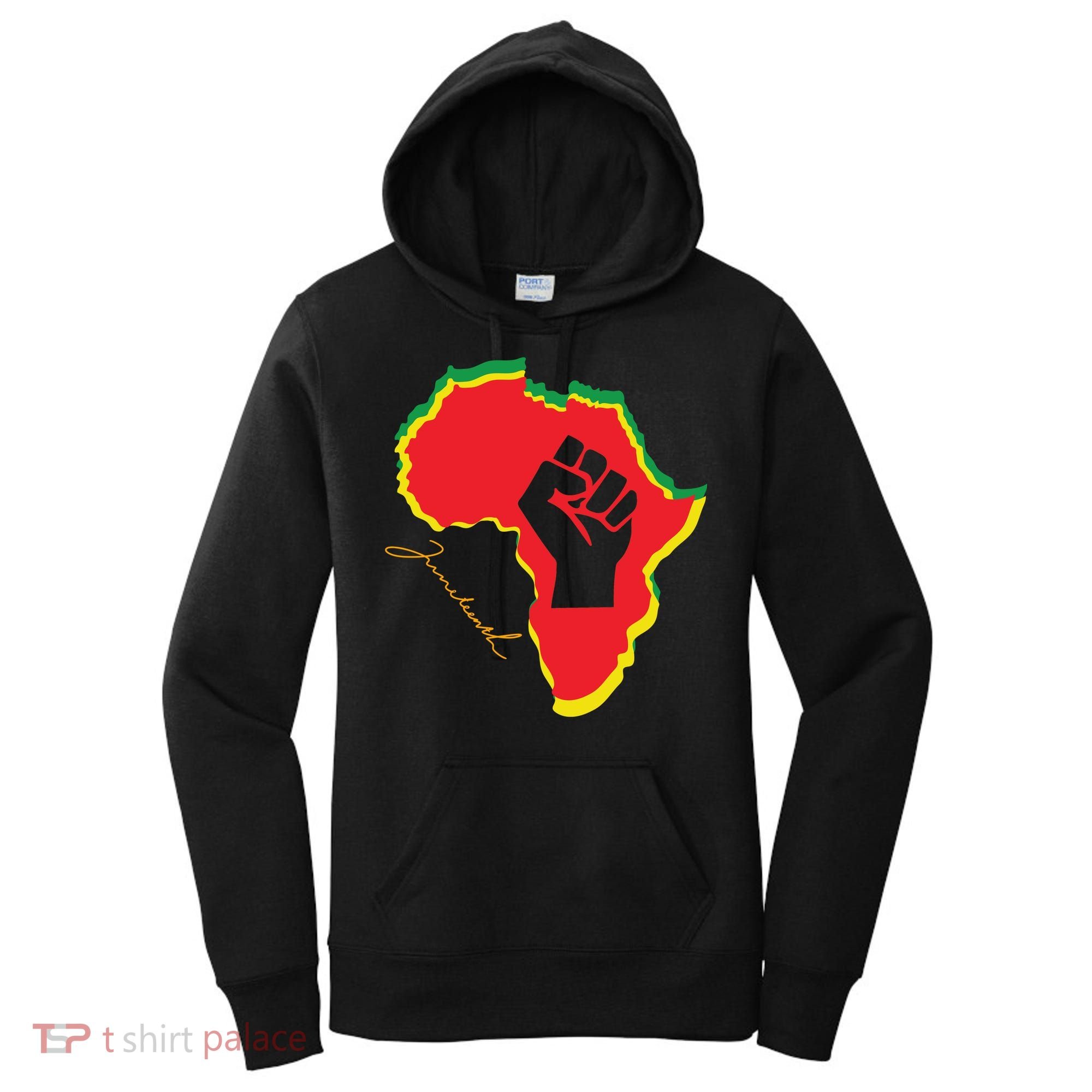 Juneteenth African American Pride Women's Hoodie