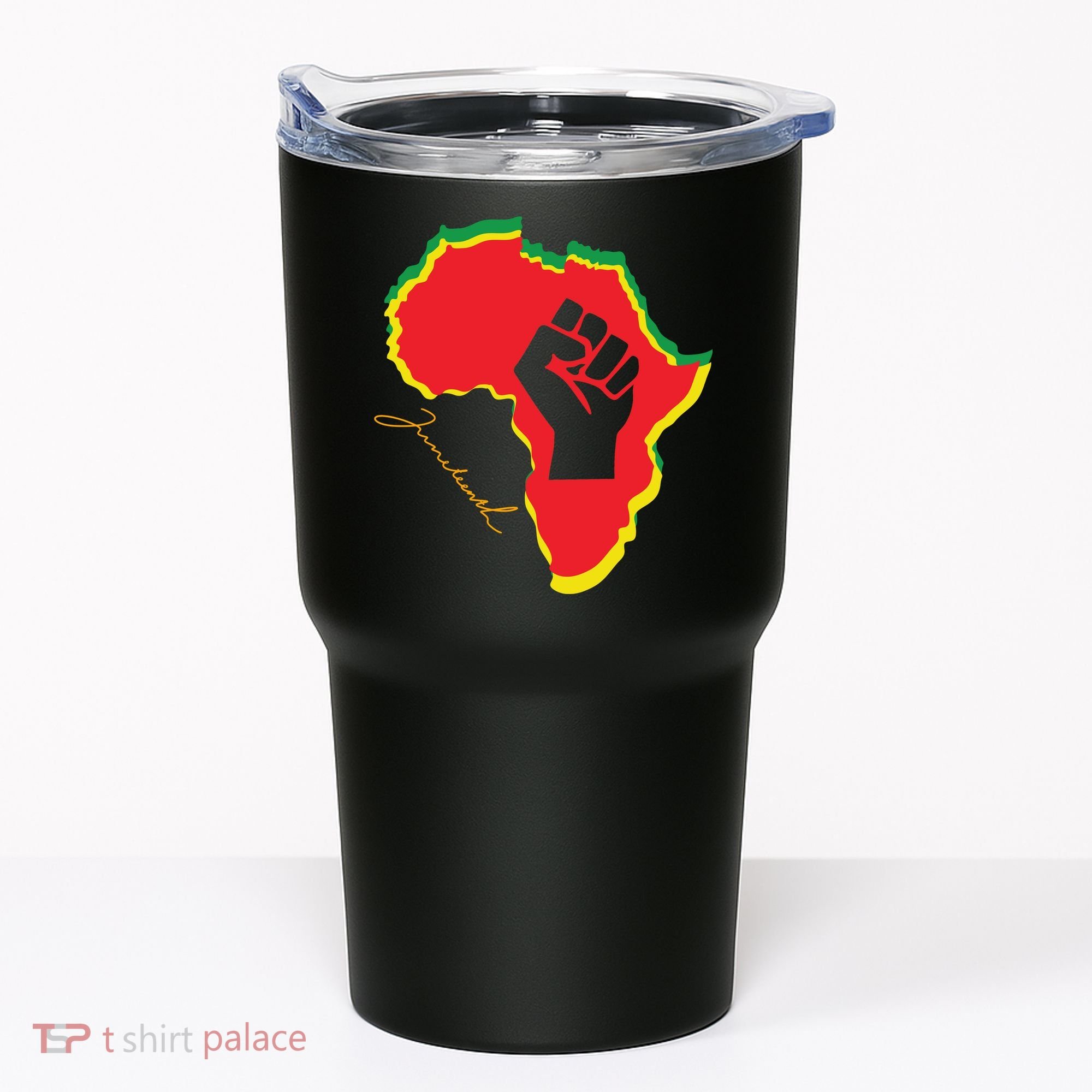 Juneteenth African American Pride Tumbler