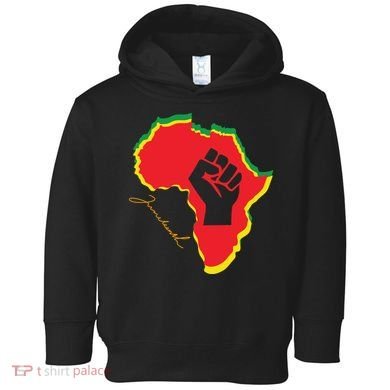 Juneteenth African American Pride Toddler Hoodie