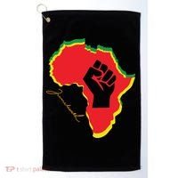 Juneteenth African American Pride Golf Towel thumb 0