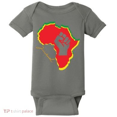 Juneteenth African American Pride Baby Bodysuit