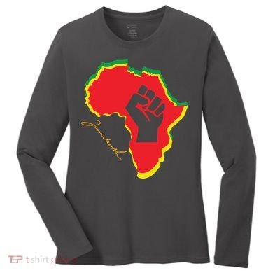 Juneteenth African American Pride Women's Long Sleeve Shirt