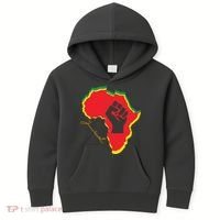 Juneteenth African American Pride Kids Hoodie thumb 0