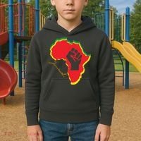Juneteenth African American Pride Kids Hoodie thumb 2