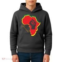 Juneteenth African American Pride Kids Hoodie thumb 4