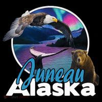 Juneau Alaska Aurora Borealis Eagle Bear Whale Souvenir Cute Gift Coffee Mug thumb 5